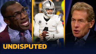 Raiders bench QB Derek Carr, will step away from team for final two games | NFL | UNDISPUTED