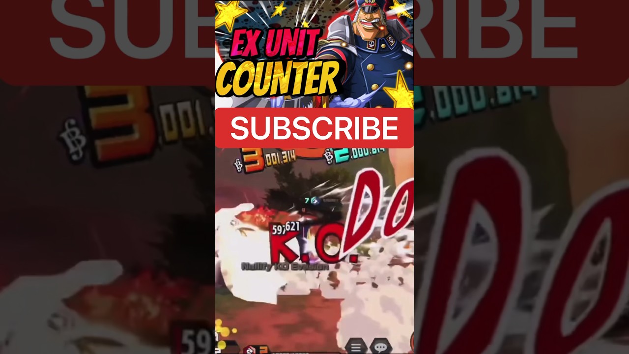 SHIRYU ONE PIECE BOUNTY RUSH EX KO COMPILATION