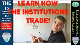 Learn how the INSTITUTIONS trade  Successful Traders (PT7)