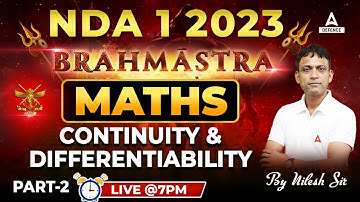 NDA Preparation 2023 | Maths - Continuity & Differentiability  - 2 | NDA Maths Preparation 2023