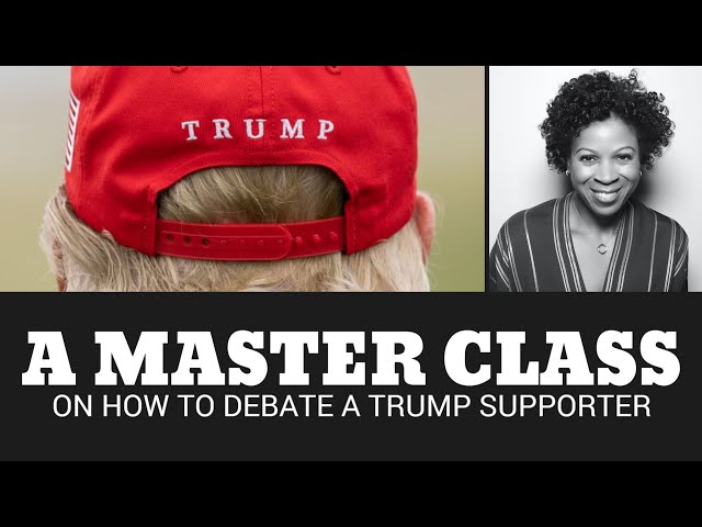 Debating a Trump Supporter Calling into the Show class=