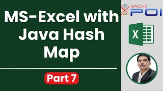 Apache POI Tutorial Part7 - MS-Excel with Java Hash Map #ApachePOI