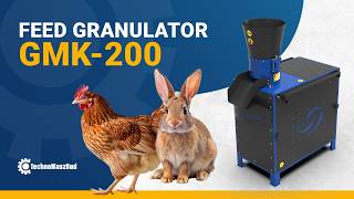 Feed granulator “GMK-200” in operation — user video review