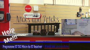 Can I programme a ET TX2 Micro to a ET Receiver