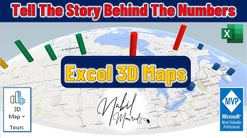 Excel 3D Maps -  Tell The Story Behind The Numbers