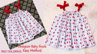 designer baby frock cutting and stitching | 2 years baby frock cutting and stitching in tamil