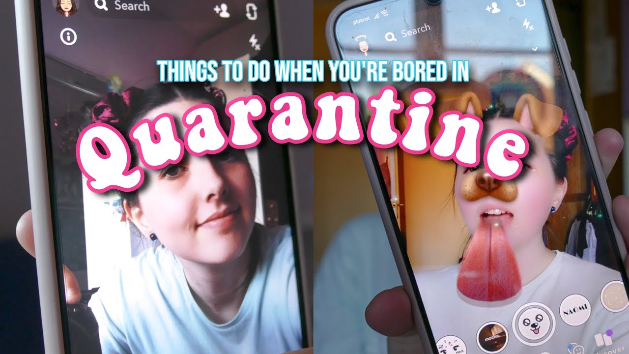 47 things to do when you're bored in quarantine AnnaMay YouTube