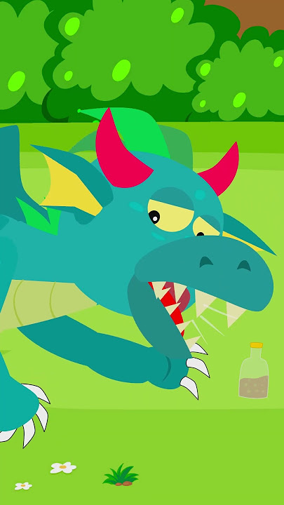 The story of the boy and the blue dragon #animation #funny  #cartoon