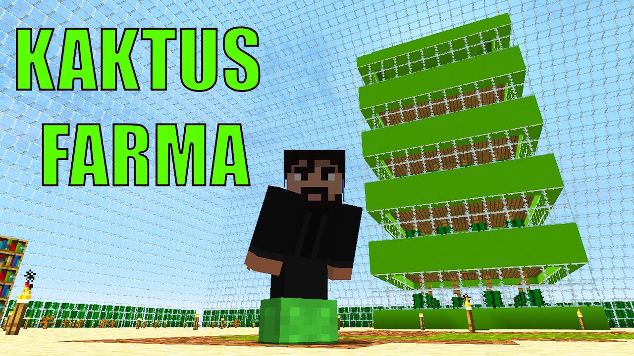 Kaktus Farma 2500 Na Dan | Minecraft Forever Stranded #16