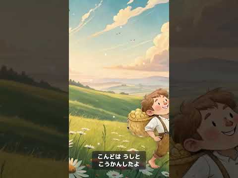 しあわせなハンス【1分アニメ絵本】ナレーション付き
