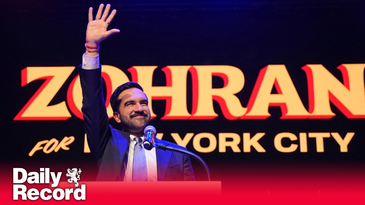 Democrat Zohran Mamdani wins New York City mayor’s race - YouTube