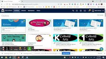 Schoology:  How to restore a course