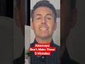 5 Law Firm Social Media Mistakes Killing Your Growth #shorts