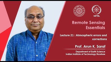 Lecture 21 : Atmospheric errors and corrections