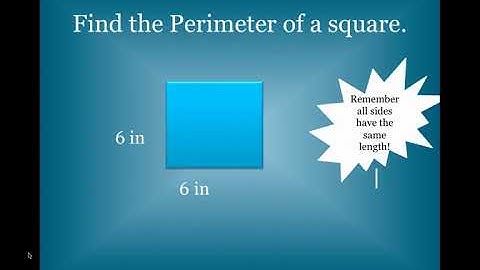 GED - Math - Area and Perimeter