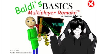 🔴 THIS IS WHY I QUIT SCHOOL. F*** THIS DUDE. | Baldis Basics Multiplayer
