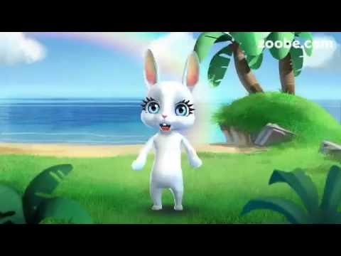 Поздравление от Зайки zoobe с днем знаний для первоклассника