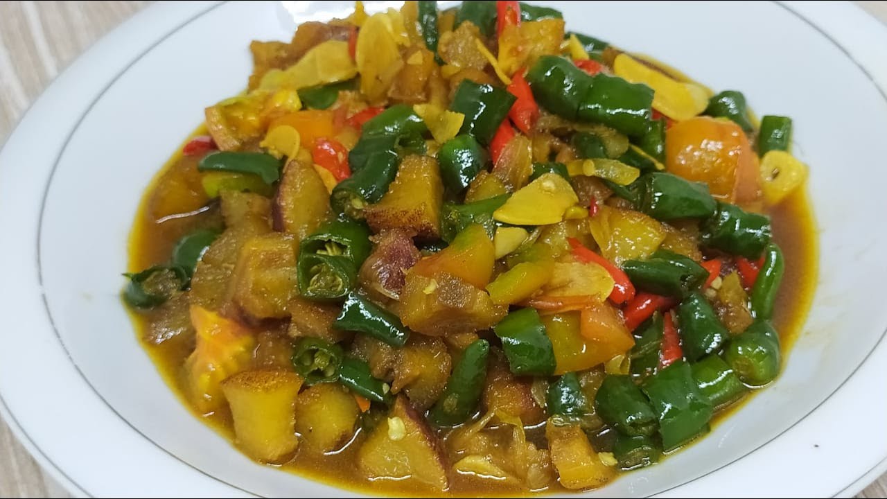 RESEP TUMIS KIKIL TOMAT CABE HIJAU YouTube