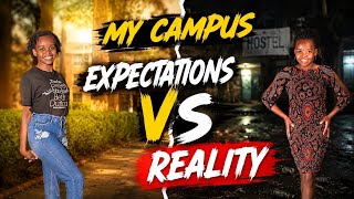 MY CAMPUS EXPECTATIONS VS REALITY😅 / MY UNIVERSITY  LIFE EXPERIENCE  screenshot 1
