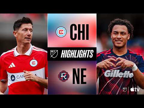 Chicago Fire FC vs. New England Revolution | Full Match Highlights | Turgeman LEADS REVS!