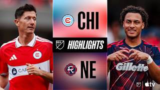 Chicago Fire FC vs. New England Revolution | Full Match Highlights | Turgeman LEADS REVS!