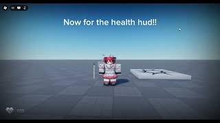 Devlog #2 — Movement system and Health HUD #asymmetricalhorror #roblox #gamedev 