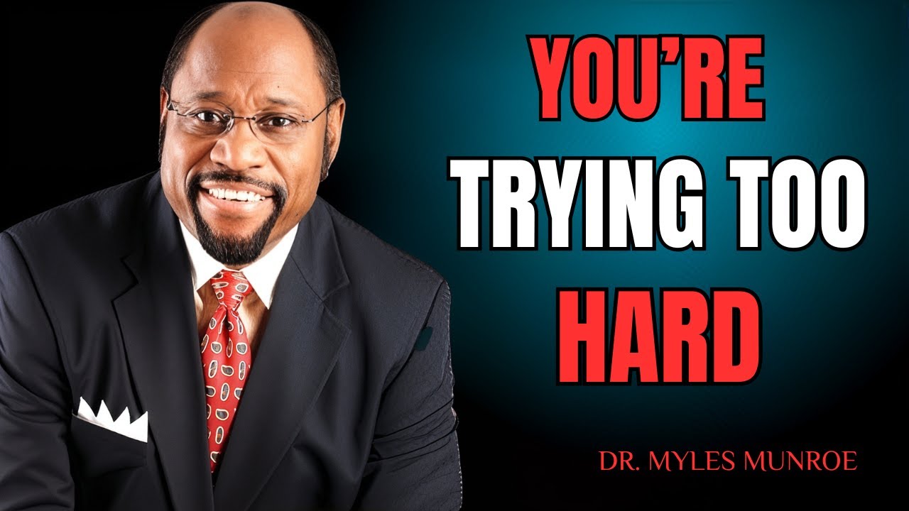 Stop Stressing About People Who Don’t Care. Focus on yourself || Myles Munroe