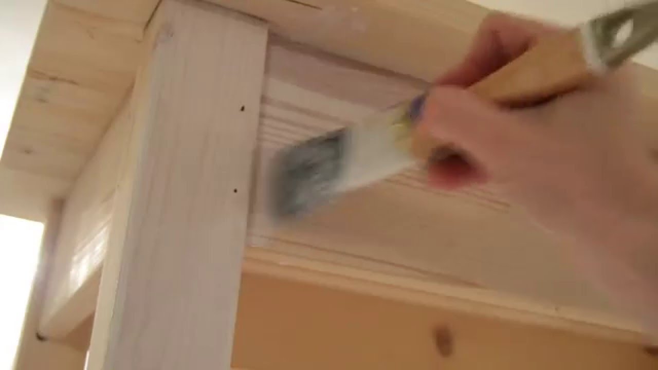 Vivre shabby chic: decorazione di un tavolo in legno naturale ...