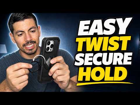 Video thumbnail: Rokform Magnetic Sport Ring Grip V2 Review: The Best Grip for Rokform Cases?
