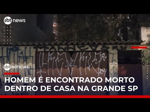 Video policia-investiga-morte-em-santo-andre-sp-amigo-da-vitima-e-principal-suspeito-sbt-noticias
