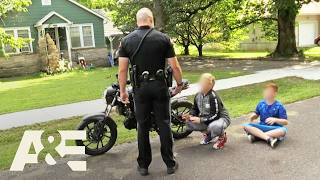 Live PD: Greatest Shifts — Kids Caught Riding Motorcycle, Dad Discovers it was Previously Stolen