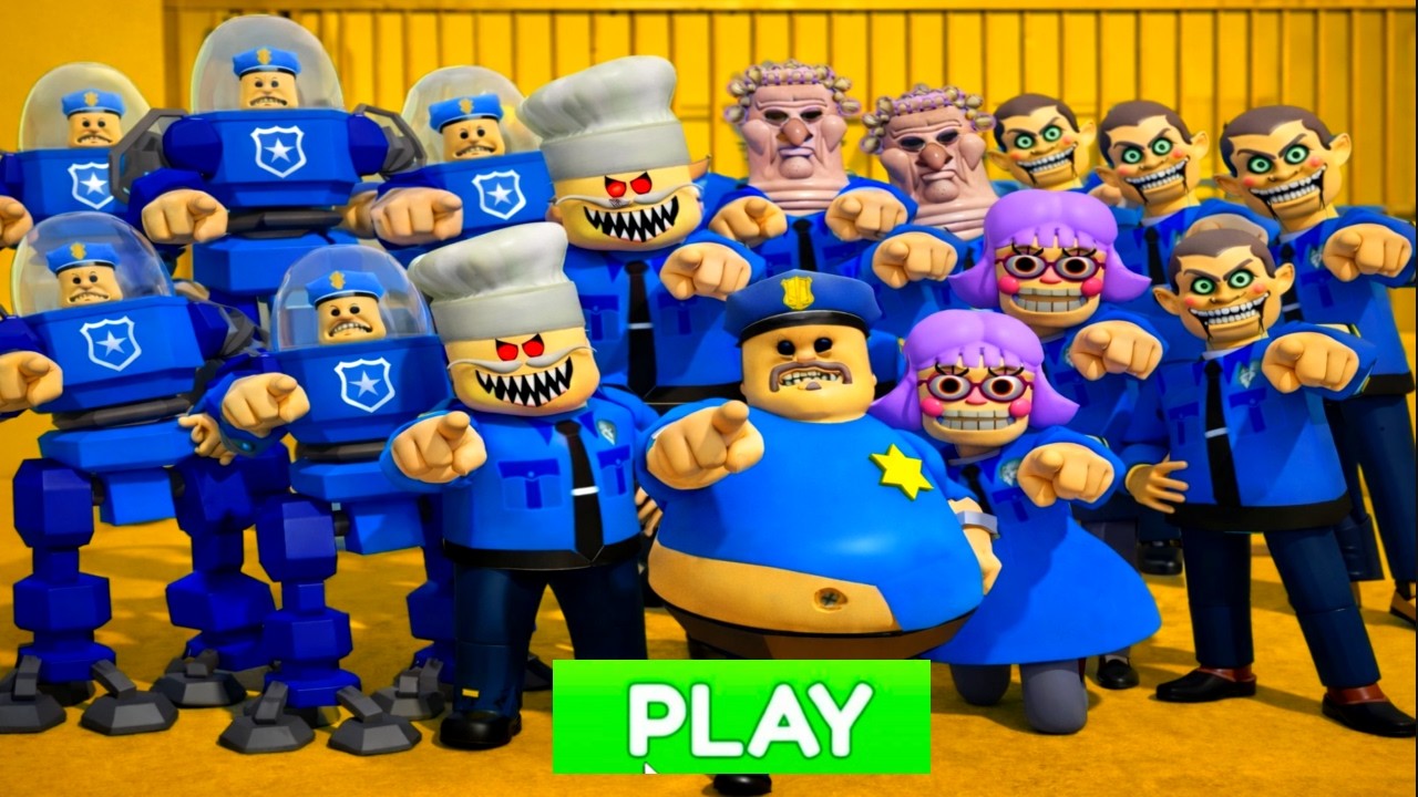 Игра Papa Pizza's Prison Run Obby - Roblox #roblox #games