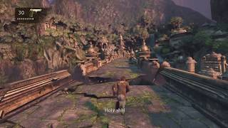 Oh so thats how gravity works (Uncharted 2 Glitch)