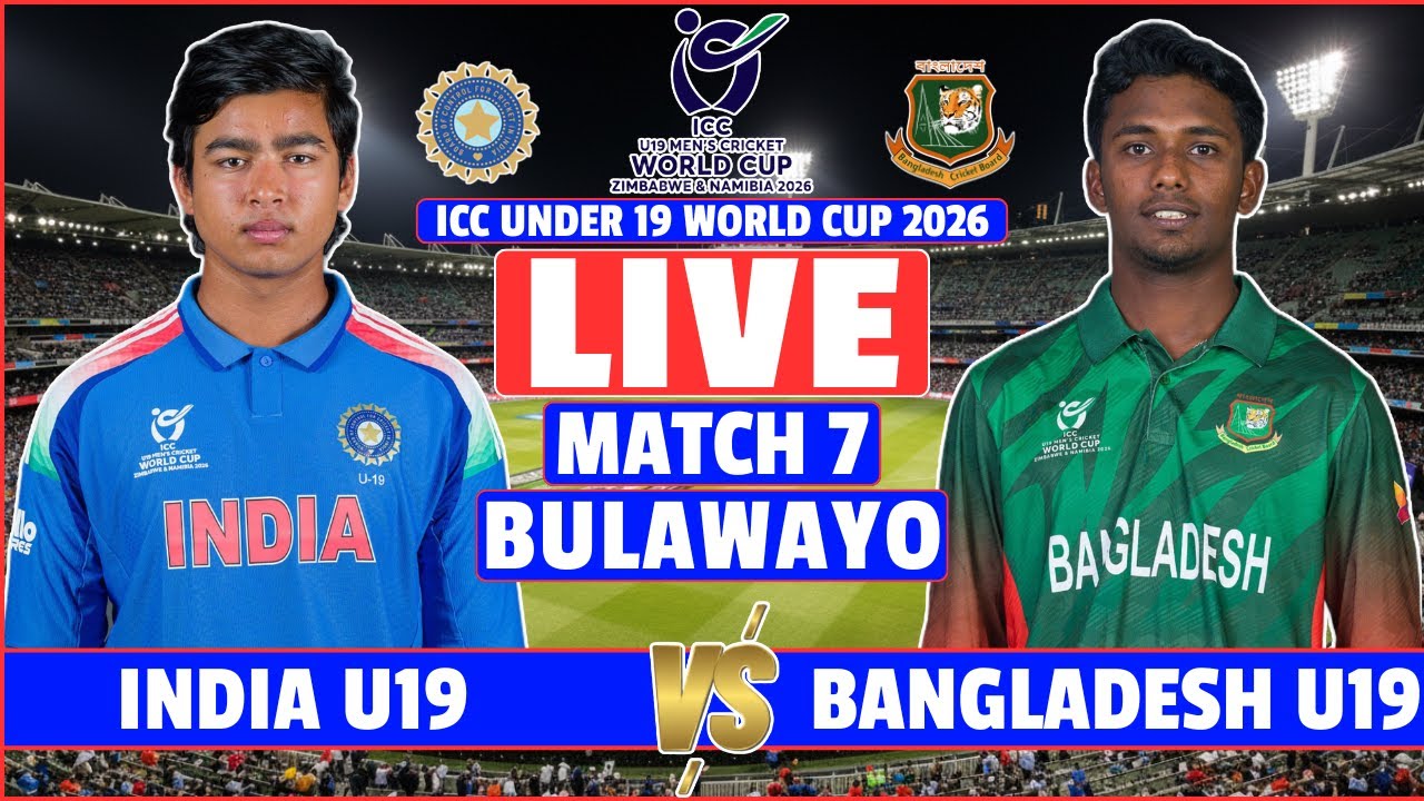 ICC U19 World Cup 2026 Live: India vs Bangladesh Live Scores | IND vs BAN Live Scores & Commentary