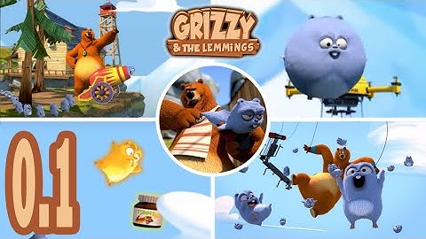 Grizzy and the Lemmings The cannon! - Gameplay Walkthrough - Part 0.1 (Android/iOS)