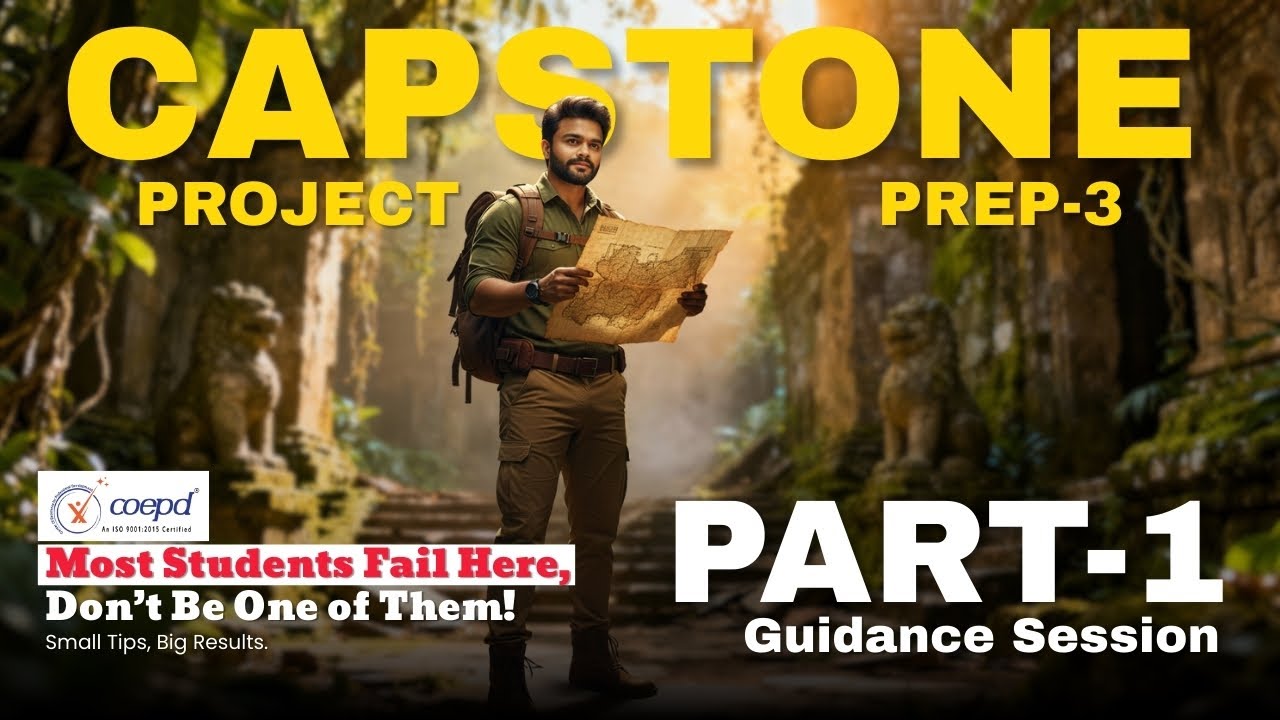 Capstone Project Prep 3 Part 1 | Guidance session - YouTube