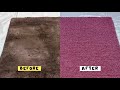 Dirtiest pink rug ive ever washed  unbelievable restoration  asmr rug cleaning