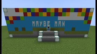 Maybe Man (by AJR) - Minecraft Note Blocks