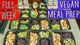 Follow along with our full week vegan meal prep video and make
yourself a healthy plant based food plan for the week. this can be
weight loss o...