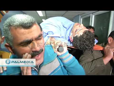 Hebron تسليم جثماني الشهدين محمد الشوبكي و عسى لحروب اليوم ٢٧ ١٢ ٢٠١٥ 