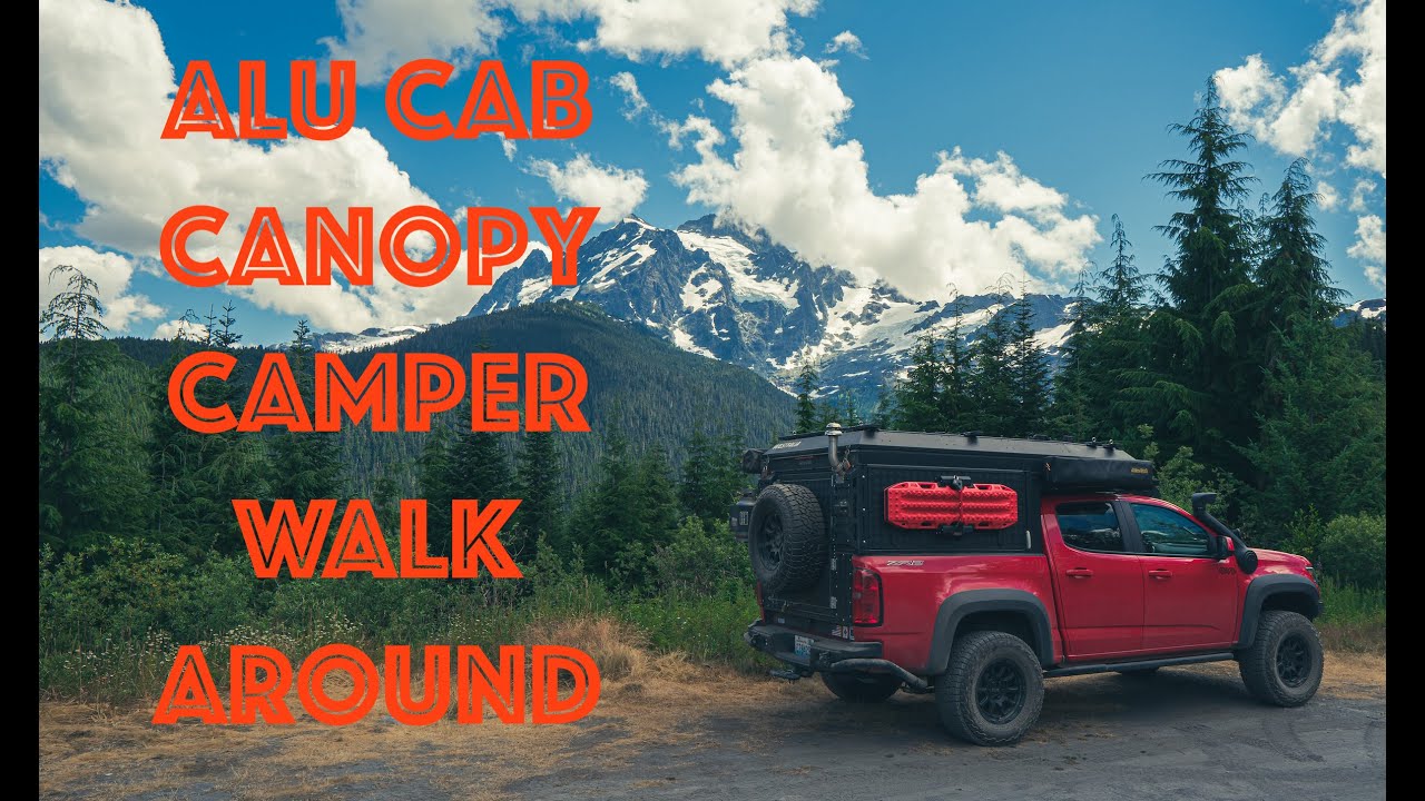 Updated & Extended Alu Cab Canopy Camper Walkaround