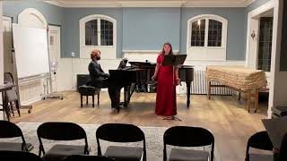 Sechs Lieder, Op. 13 - Clara Schumann (1819-1896): Eliana Saldarriaga, soprano/Noah Stone, piano