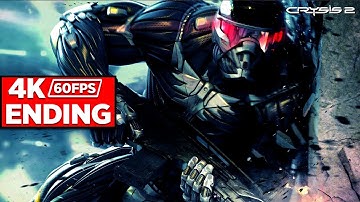 Crysis 2 Gameplay Walkthrough Part 10 ENDING No Commentary PC 4K 60FPS ULTRA HD