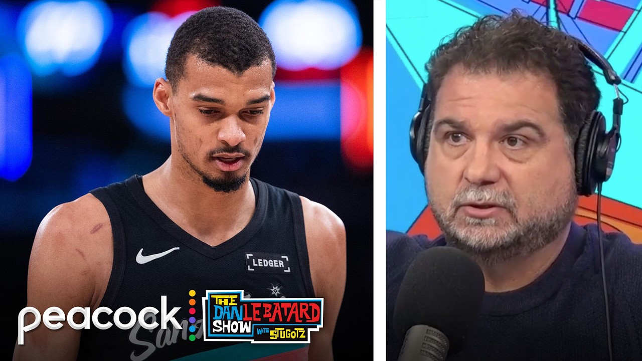 Victor Wembanyama's emotion is a 'shock to the system' for NBA | The Dan Le Batard Show | NBA on NBC