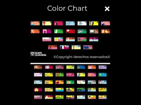 Color Chart By Quick Learning