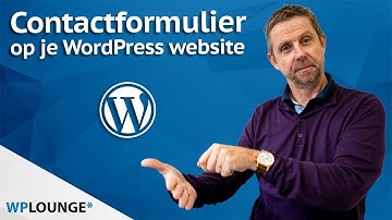 Een contactformulier maken in WordPress met WPForms | 2020