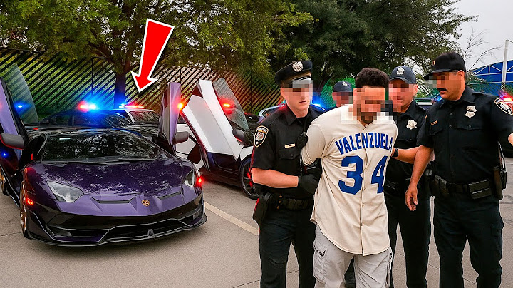 RODANDO MI LAMBORGHINI AVENTADOR SVJ Y REVUELTO PERO LLEGA LA POLICIA || ALFREDO VALENZUELA