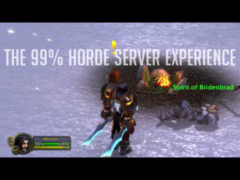 Mercaders' War - Prologue (The 99% Horde Server Experience) WoW Cataclysm Classic Rogue PvP Montage!