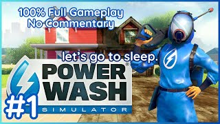 Sleep to PowerWash Simulator 💧 a satisfying power washing business game 💸 (No Commentary) Part 1 screenshot 5