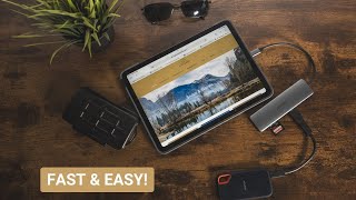 FAST & EASY - Hard Drive Backup for Your Photos when travelling screenshot 4